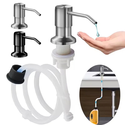 Under Sink Soap Dispenser with Extension Tube Kit | Kitchen Sink Soap Dispenser Oasis Select