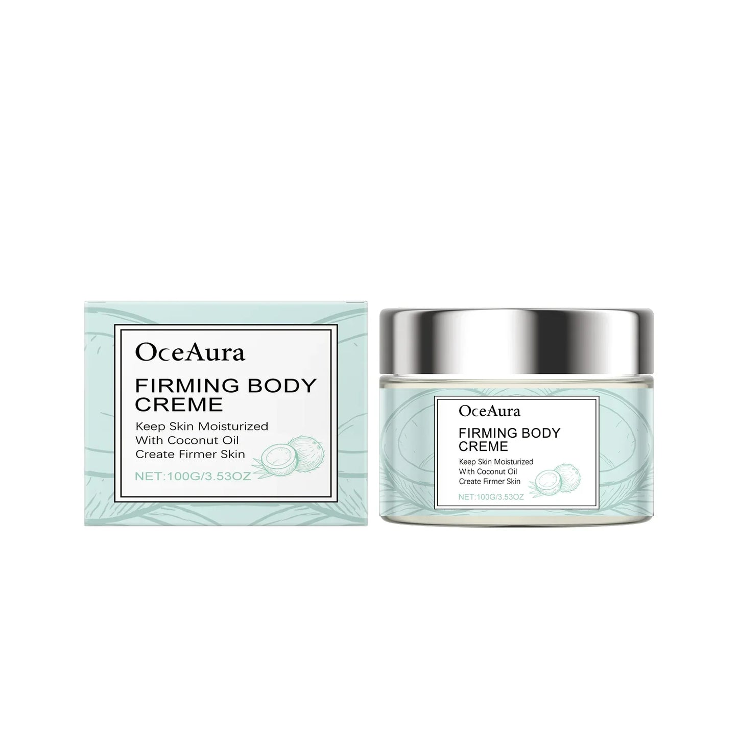 OceAura Vanilla Firming Body Lotion – Hydrate & Smooth Skin Firming Body Lotion Oasis Select Coconut