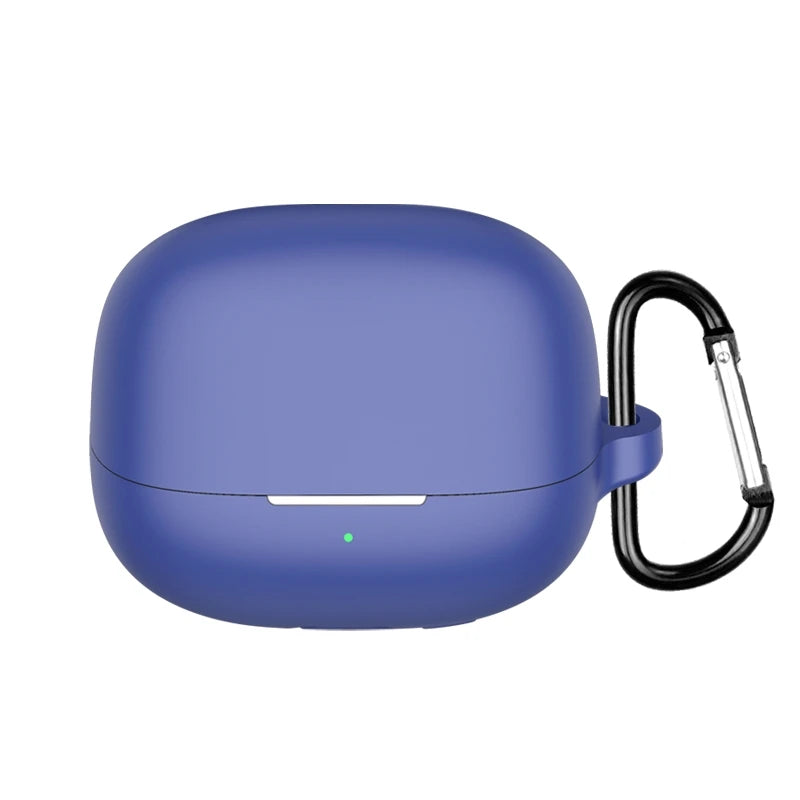 For xiaomi Buds 5 Pro Headphones High Quality Silicone Protective Case Simple Dustproof Full Protective Cover 10 Colors Supply Peaceful Pleasures Health and Wellness dark blue