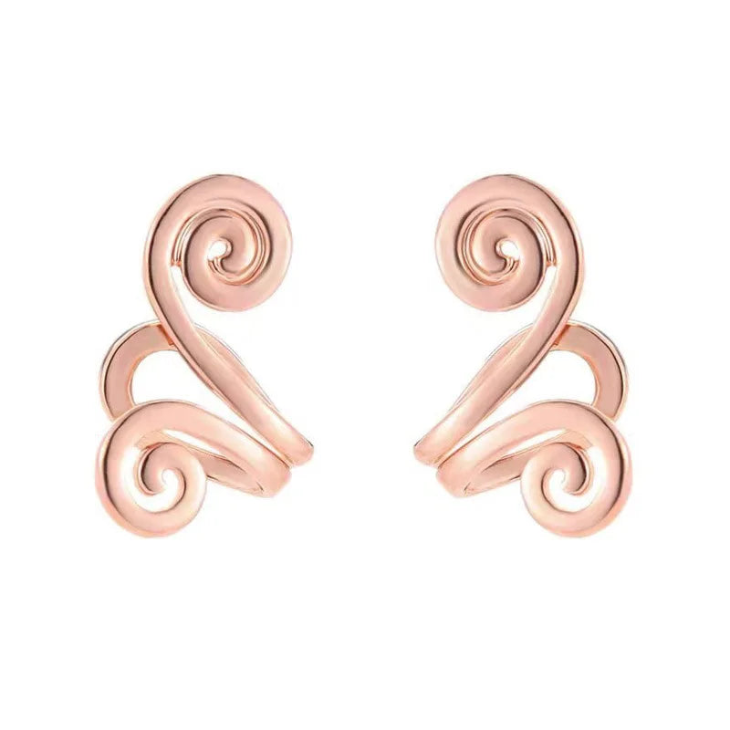Healthcare Weight Loss Non Piercing Earrings Acupressure Slimming Earrings Slimming Healthy Stimulating Acupoints Gallstone Clip Peaceful Pleasures Health and Wellness Gold