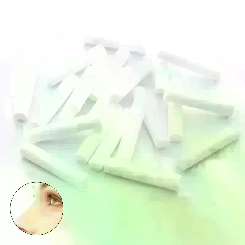 20Pcs Aromatherapy Inhaler Refill Wick Stick Package,Nasal Inhaler Replacement Peaceful Pleasures Health and Wellness