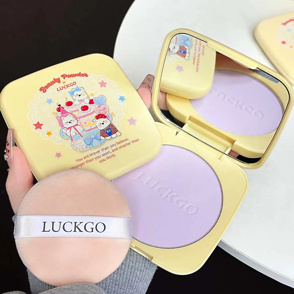 Matte Pressed Setting Powder – Oil Control & Brightening 20g