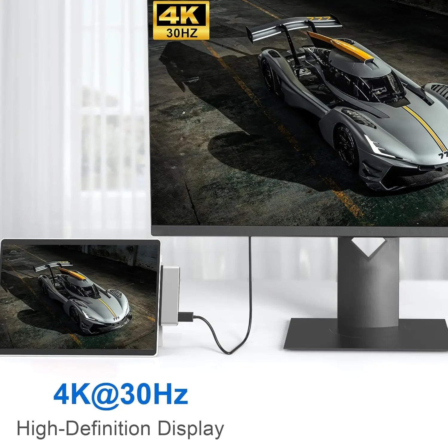 USB-C Hub for Surface Tablets | 4K HDMI Thunderbolt 4 Computer Accessories Peaceful Pleasures Health and Wellness