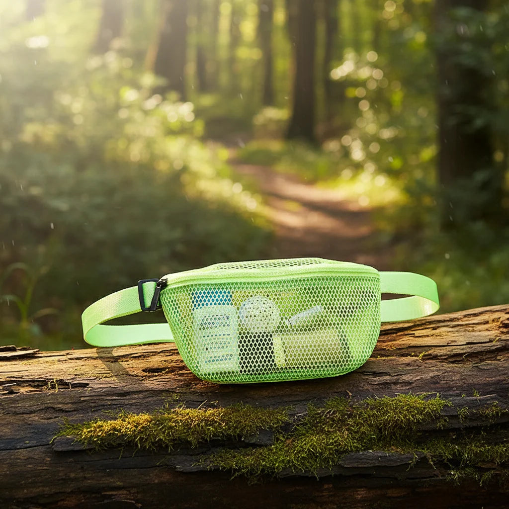 Outdoor Cosmetic Bag Portable Waist Bag Multi-functional Cosmetic Bag For Travel Hiking Peaceful Pleasures Health and Wellness