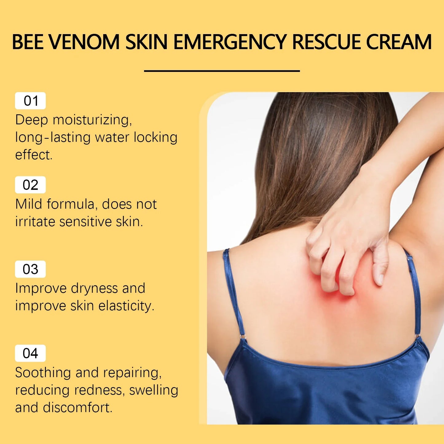 Bee Venom Face & Body Cream – Firming, Lifting & Repair 60g