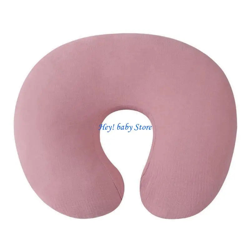 100% Cotton Breastfeeding Pillow Cover | Detachable Nursing Case