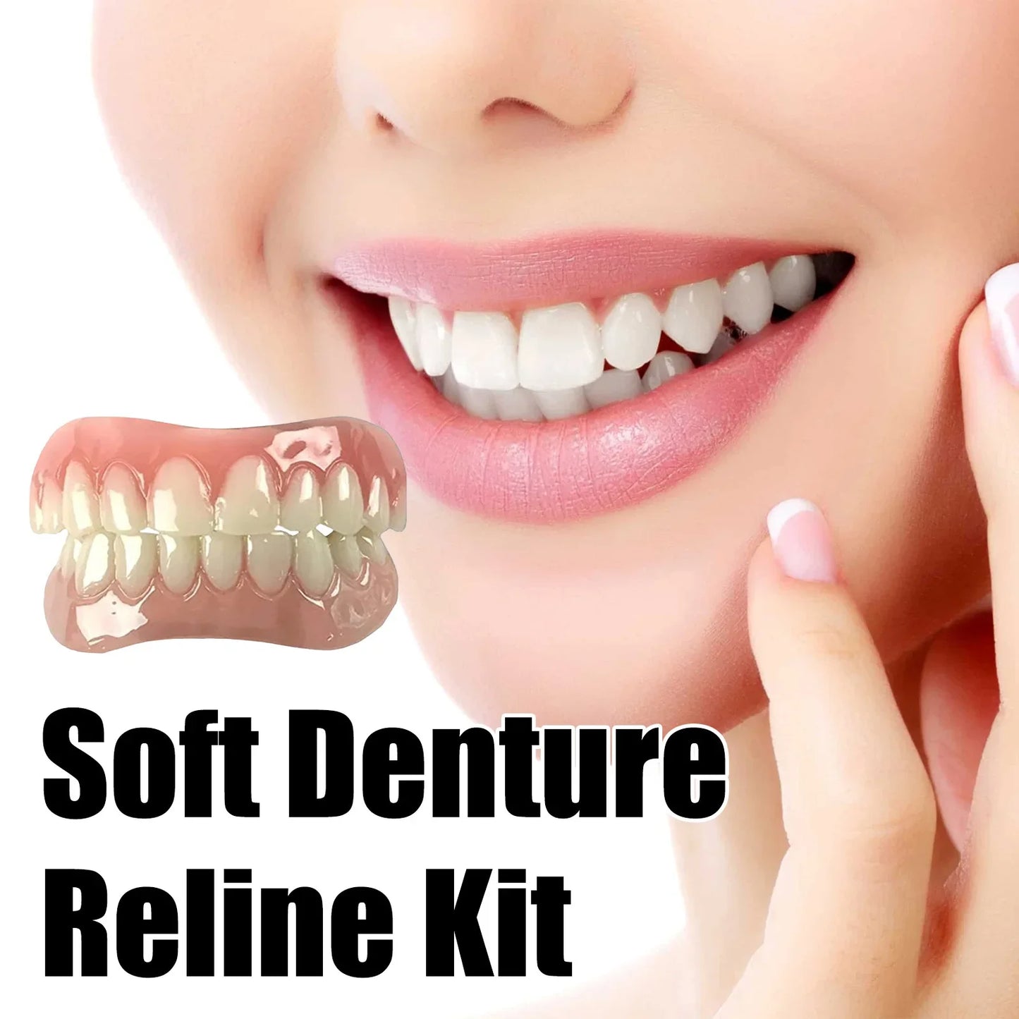Oralhoe Soft Denture Reline Kit – Temporary Cosmetic Braces
