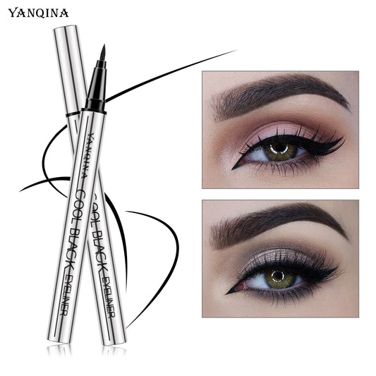 YANQINA Waterproof Liquid Eyeliner Pen – Black & Brown Liquid Eyeliner Pen Oasis Select