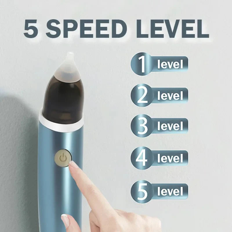 Jaysuing Electric Baby Nasal Aspirator – Safe Gentle Nose Cleaner