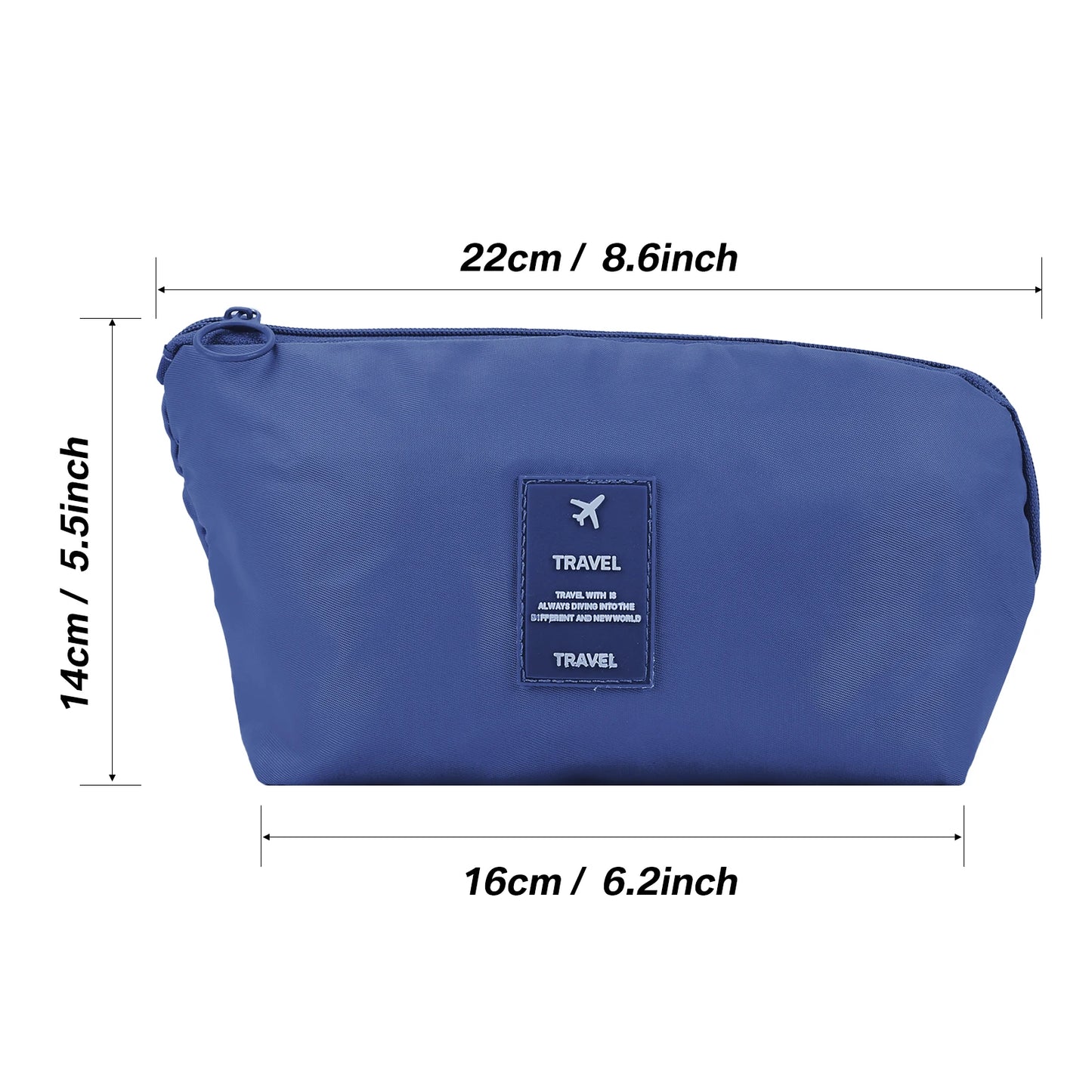 1/3/5pcs Travel Organizer Cable Digital Electronic Waterproof Storage Bag Portable Case For Earphone Devices USB Charger Plug Peaceful Pleasures Health and Wellness navy 3pcs