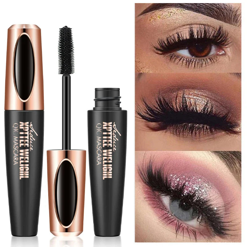 QIC 4D Fiber Mascara – Volumizing, Lengthening & Long-Lasting