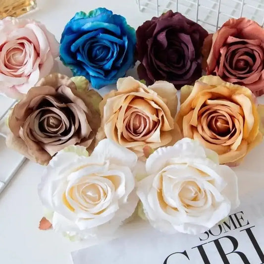 Silk Rose Artificial Flowers for Wedding, Home & DIY Décor Artificial Silk Flowers Peaceful Pleasures Health and Wellness