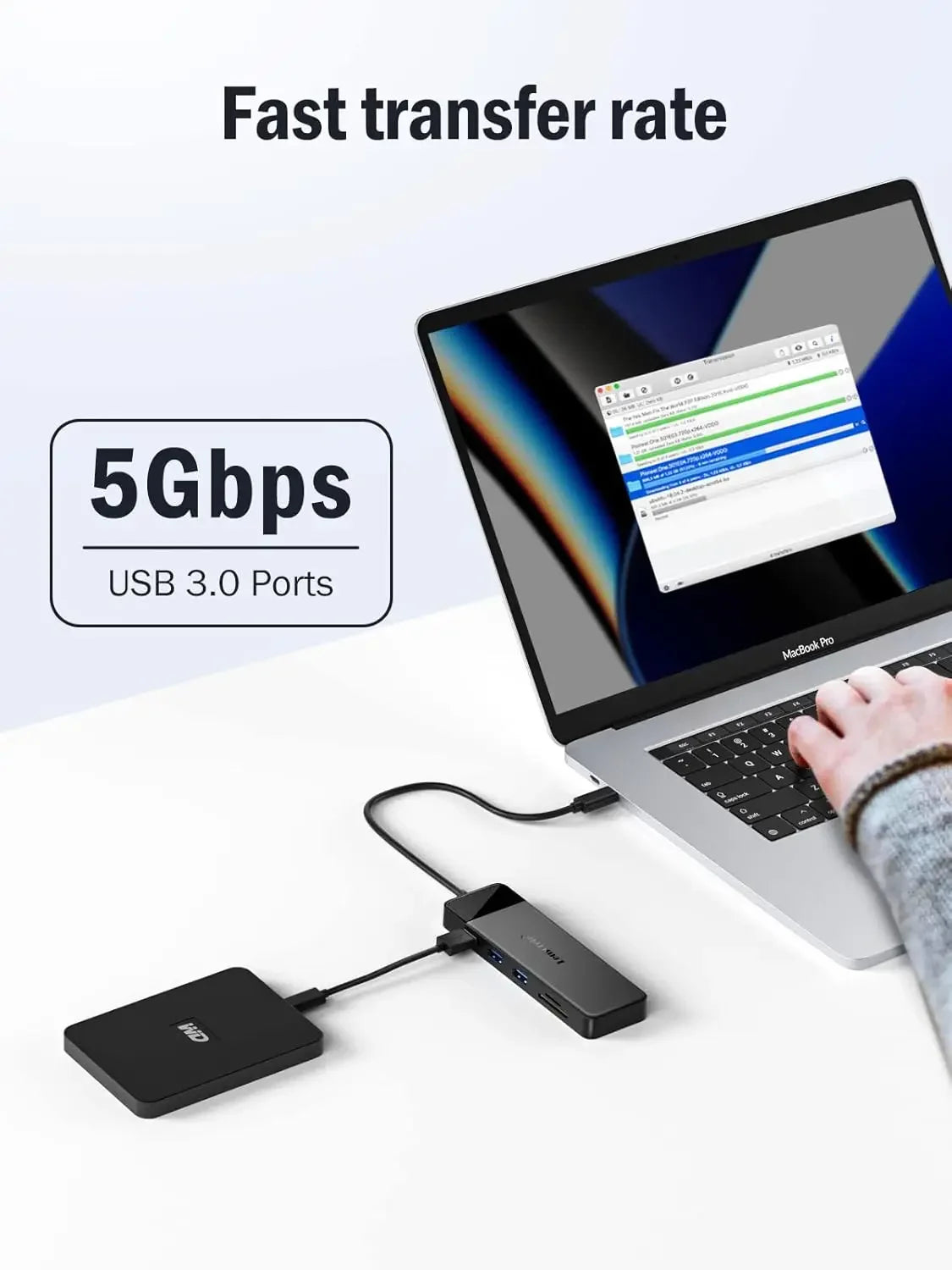 10-in-1 USB C Docking Station with Dual Monitor Support, 4K HDMI, VGA, 3 USB Ports, SD/TF Card Reader & 100W PD Charging Peaceful Pleasures Health and Wellness