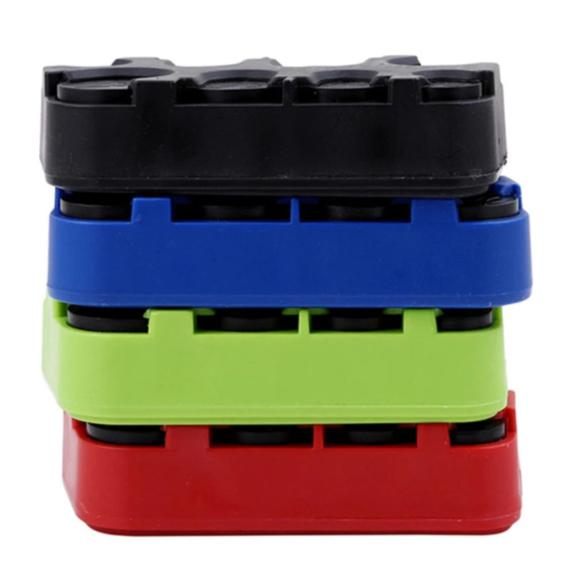 Plastic Coin Holder Case for US Euro Coins Portable Coin Organizer Storage Box with Multiple Slots for Travel Daily Use Peaceful Pleasures Health and Wellness