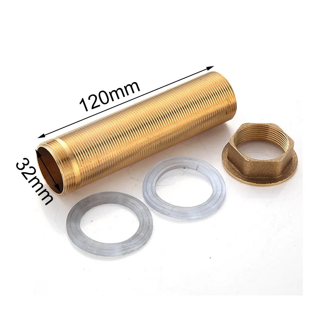 M32 Brass Basin Tap Repair Kit – Threaded Tube, Nut & Gaskets