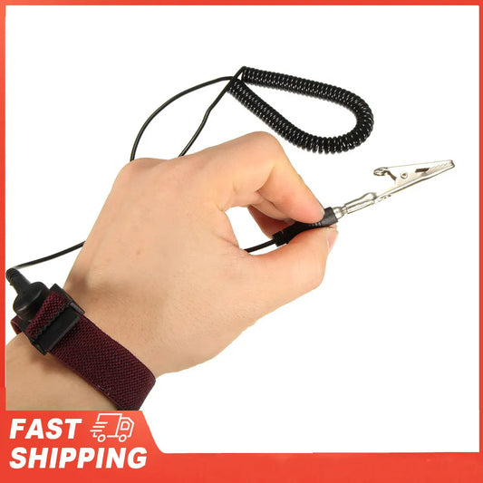 6 Feet Anti-static Bracelet Antistatic Wrist Strap Anti-ESD Chain Peaceful Pleasures Health and Wellness