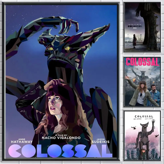Movie Colossal HD Self-Adhesive Waterproof Wall Art Poster Wall Art Poster Peaceful Pleasures Health and Wellness