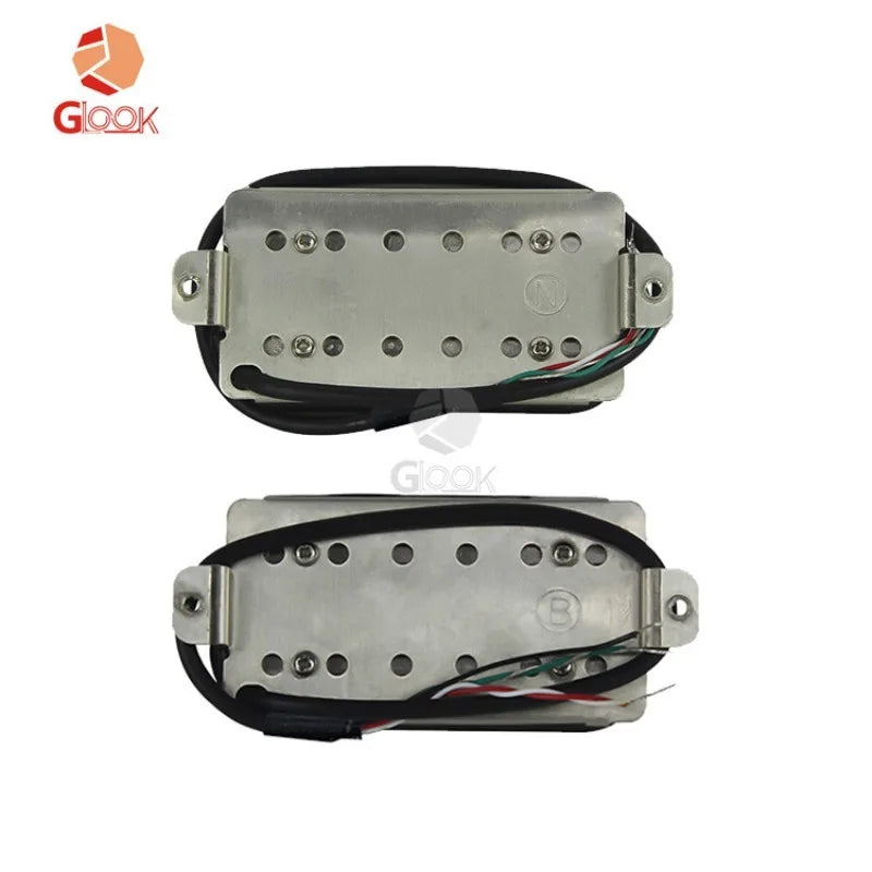 12 Stationary Electric Guitar Pickups Dual 4-Lead Coil Alnico5