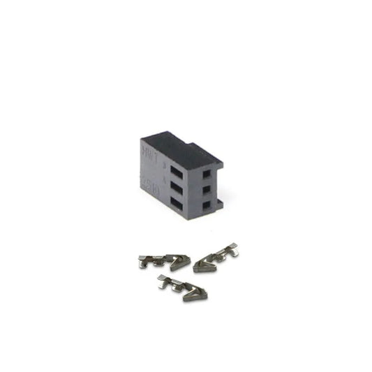 20sets Black 2510 KF2510 3 Pin 3Pin Fan Female PWM Power Shell Connector Housing + Female Terminal Crimp Pins Peaceful Pleasures Health and Wellness Default Title