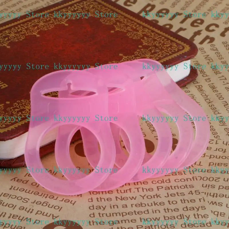Silicone Pacifier Holder Clip Adapter Rings | 5pc Baby Set