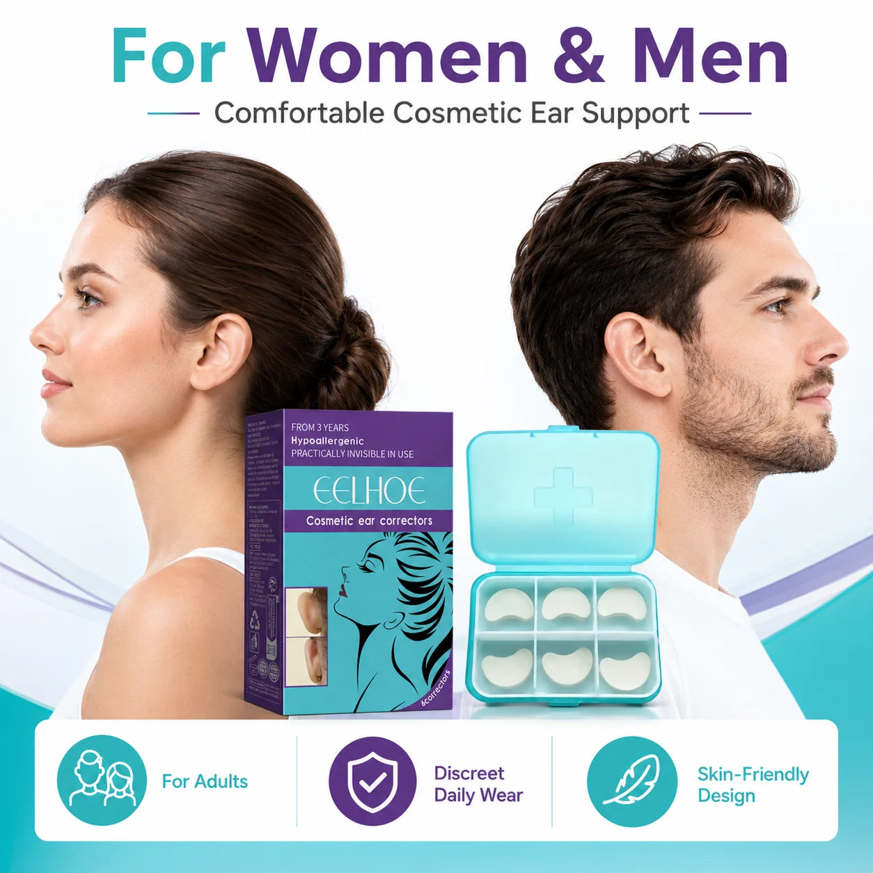 Waterproof Ear Shaping Stickers | Auricle Support Tape