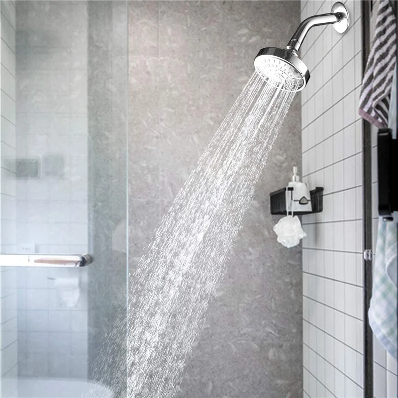 A36T-3X Shower Head, High Pressure 5 Settings Showerhead With Adjustable Swivel Ball Joint Peaceful Pleasures Health and Wellness