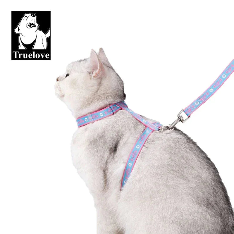 Truelove Cat H-Shape Harness & Leash Set – TLH3912 Peaceful Pleasures Health and Wellness