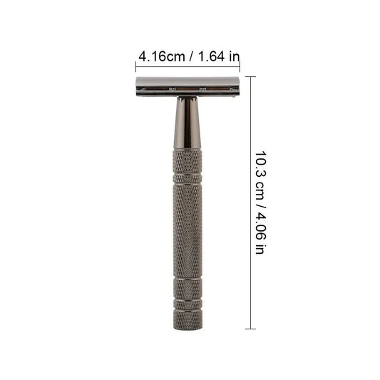 Rose Gold Double Edge Safety Razor + 10 Blades – Men & Women Safety Razor Peaceful Pleasures Health and Wellness