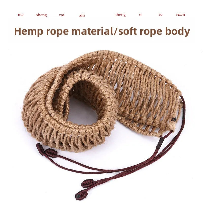Suitable 13 15 Tones Hand Decorating Steel Tongue Drum Hemp Rope