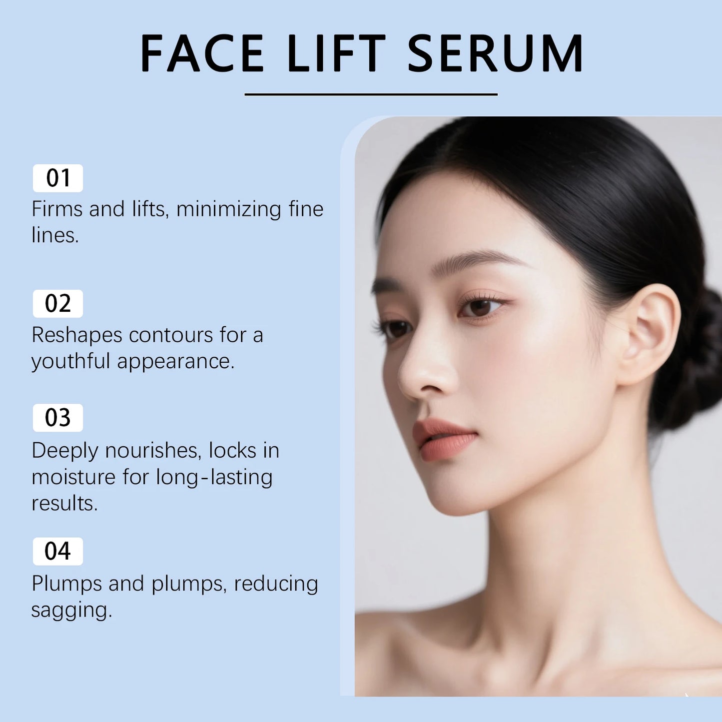 Instant Face Lifting Serum – Firming, Hyaluronic Acid & Niacinamide