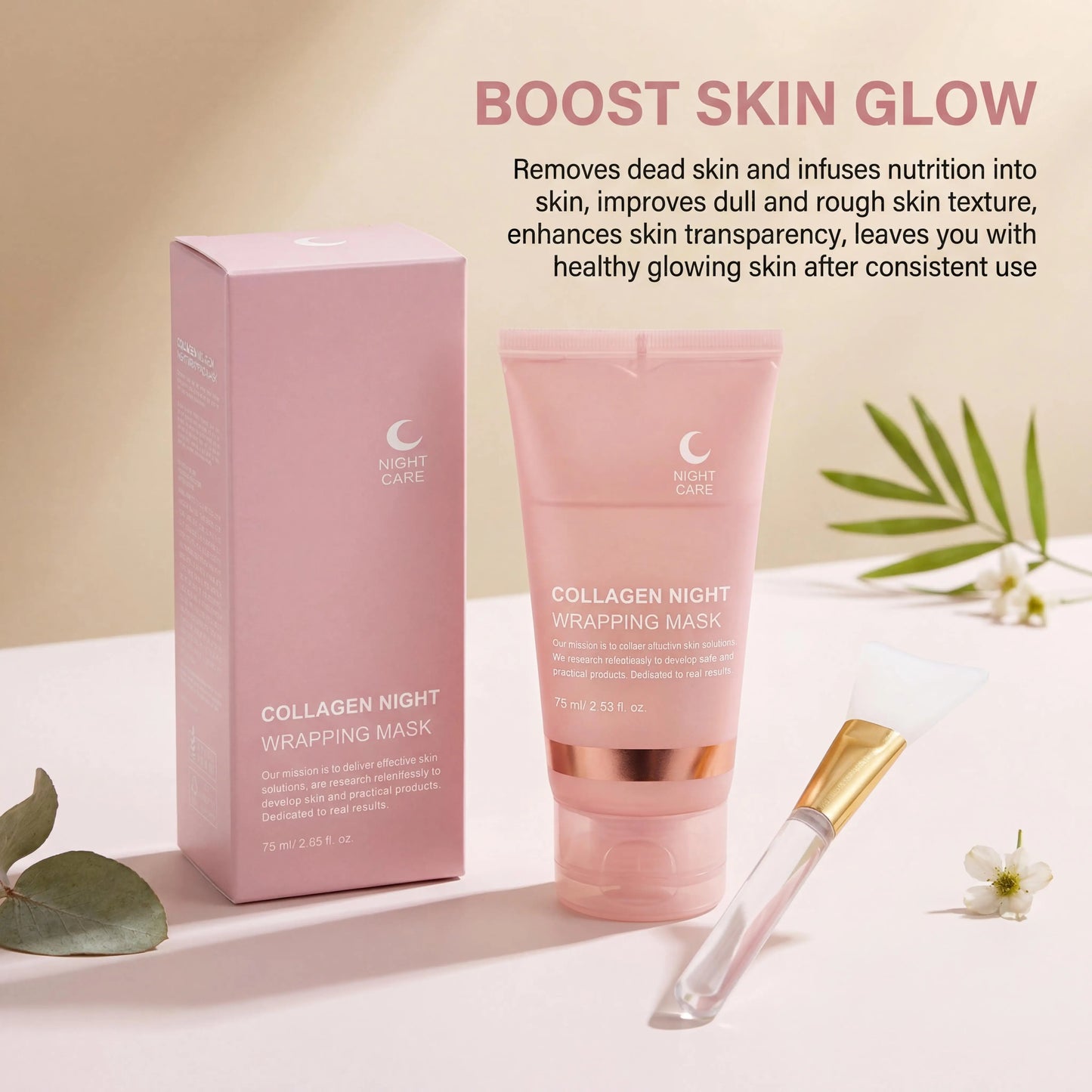 Nourishing Collagen Peel-Off Facial Mask Set for Skin Care Peaceful Pleasures Health and Wellness