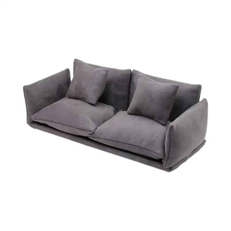 1/12 Scale Miniature Dollhouse Sofa Couch | DIY Room Decor