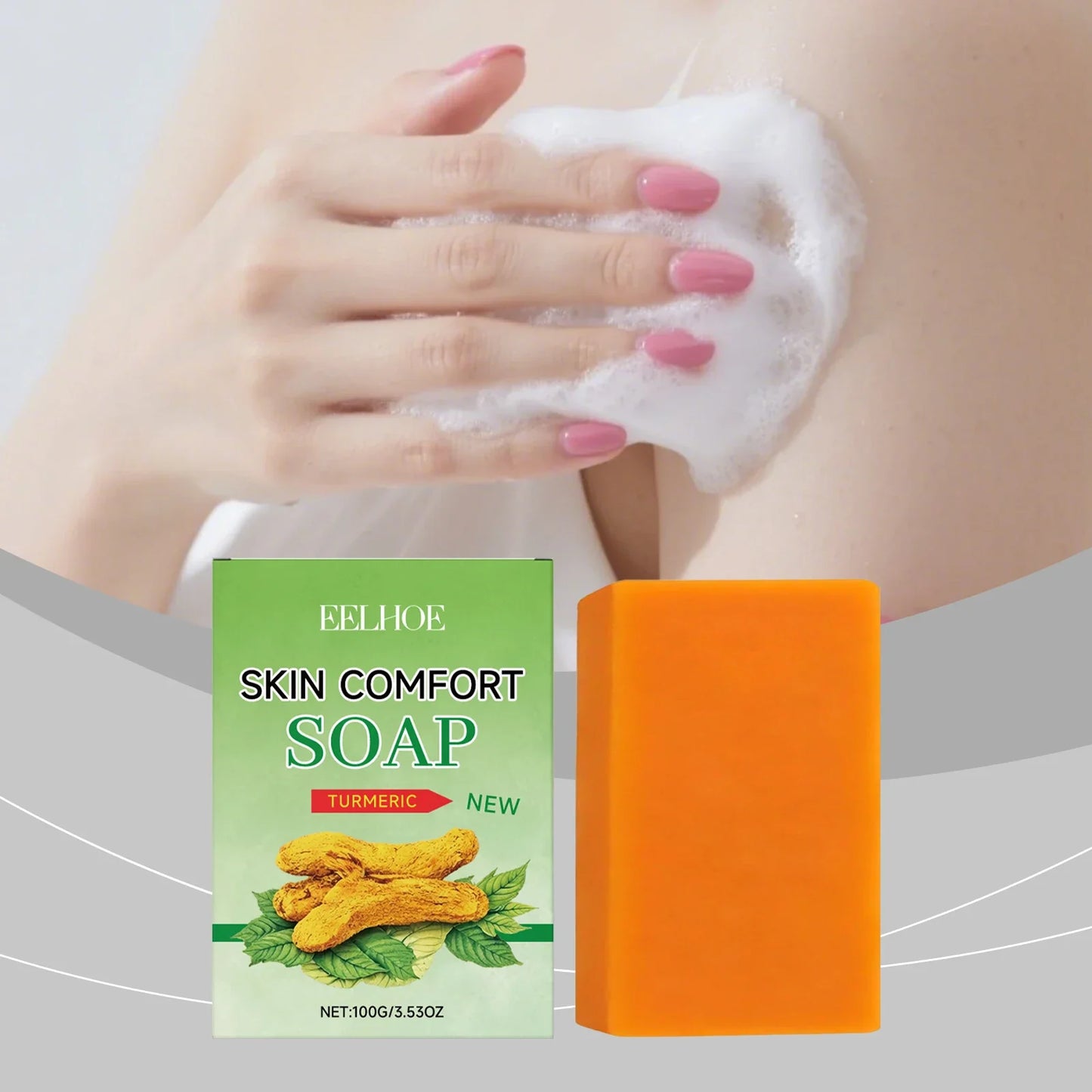 Turmeric Care Soap – Moisturizing Cleanser for Clear, Bright Skin