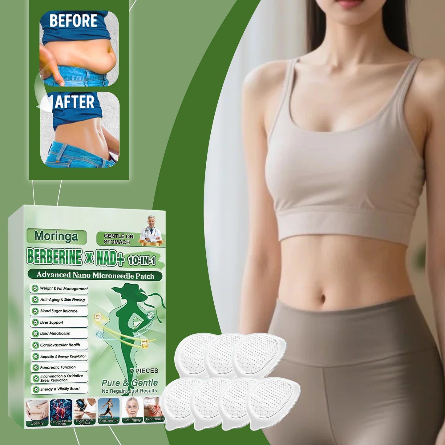 Collagen Body Care Patches – Hydrating & Firming Skin Patches
