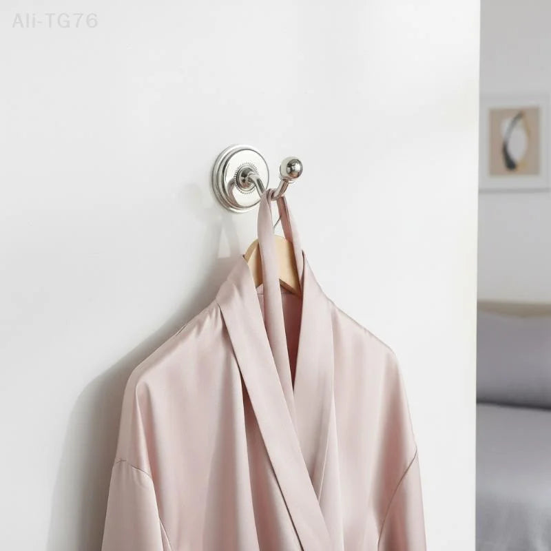 2PCS Metal Curtain Holdback Hooks – Zinc Alloy Wall Tie Backs