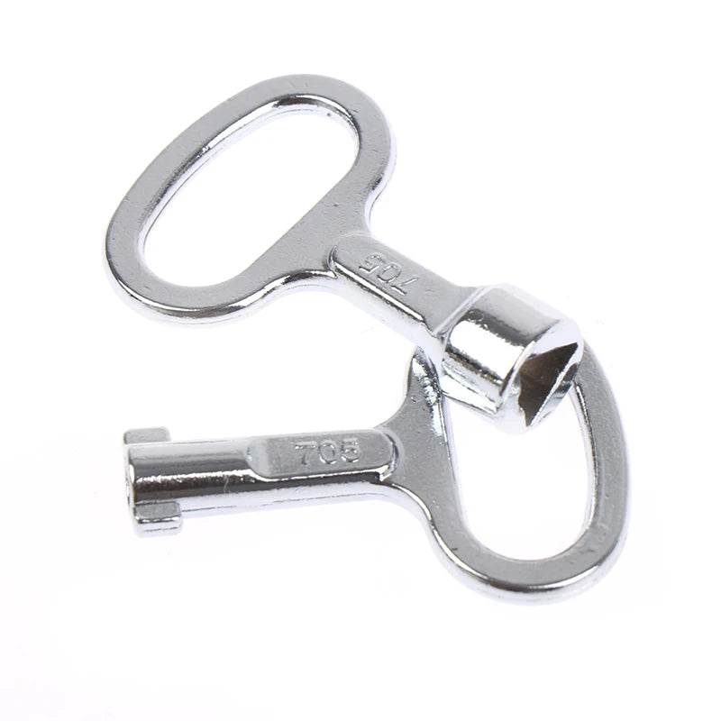 Multifunctional Triangular Key Socket Key Wrench For Electric Cabinets Wrench Panel Lock Metro Train Elevator Door Key Lock Peaceful Pleasures Health and Wellness