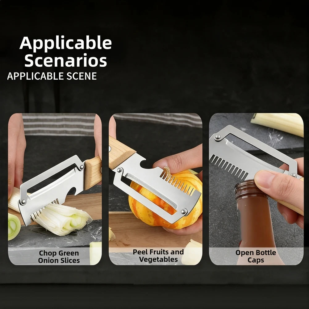 1 Multi-functional Vegetable Peeler Kitchen Ultra-sharp Stainless