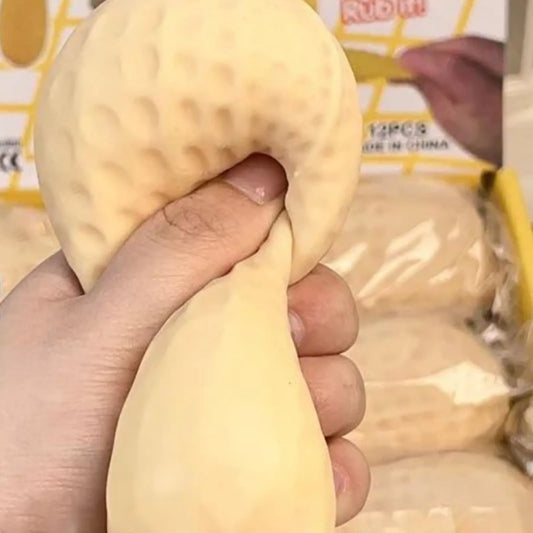 Simulated Peanut Slow Rebound Projectile Decompression Toy Relieves Pressure Ventilation Fun Cute Big Toy Ball Party Party Gift Peaceful Pleasures Health and Wellness