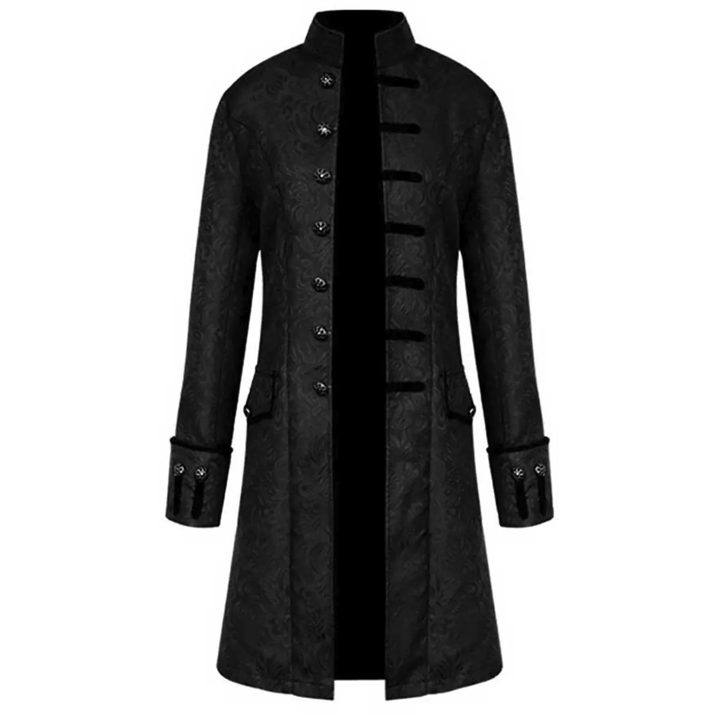 Men's Medieval Gothic Frock Coat | Victorian Renaissance LARP
