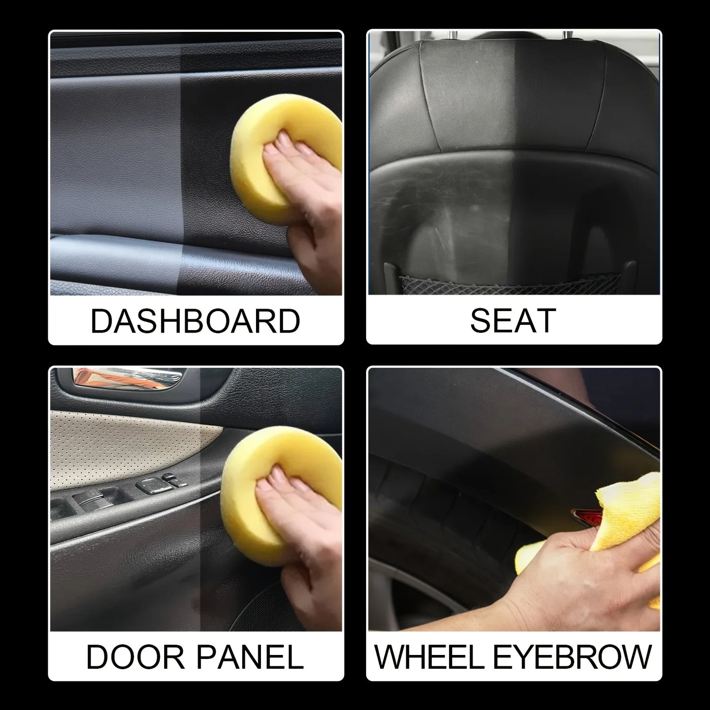 Crystal Clear Car Interior Plastic Restore & Wax Coating 4.05oz