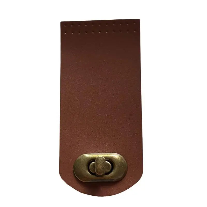 Leather Sew-On Snap Closure Bag Buckle | DIY Handbag Fastener