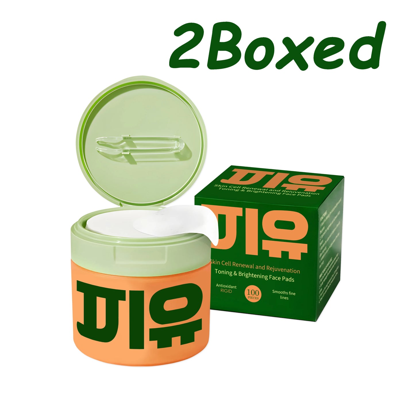 Centella Asiatica Niacinamide Cotton Pads – Brighten & Hydrate