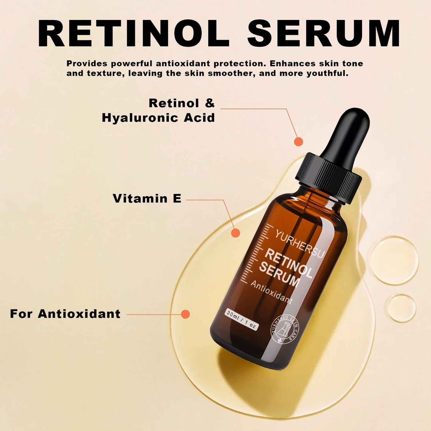 Retinol 3.0 Face & Neck Serum 30ml | Anti-Aging Potent Formula