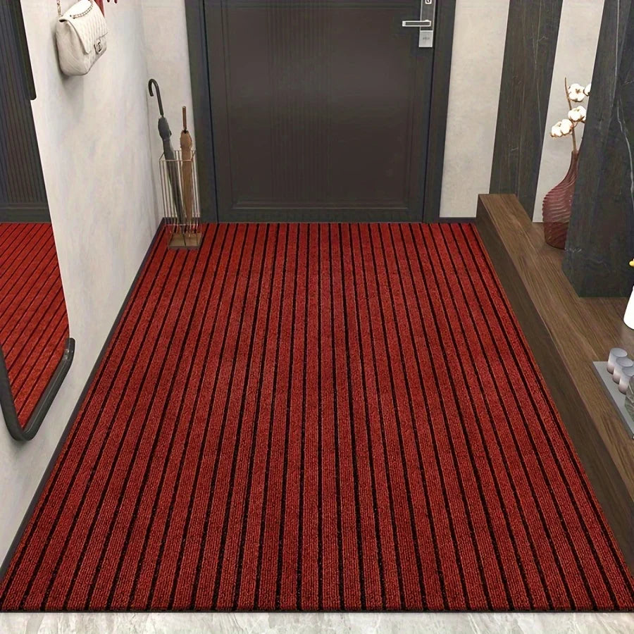 Non-Slip Striped Kitchen & Hallway Floor Mat | Self-Adhesive