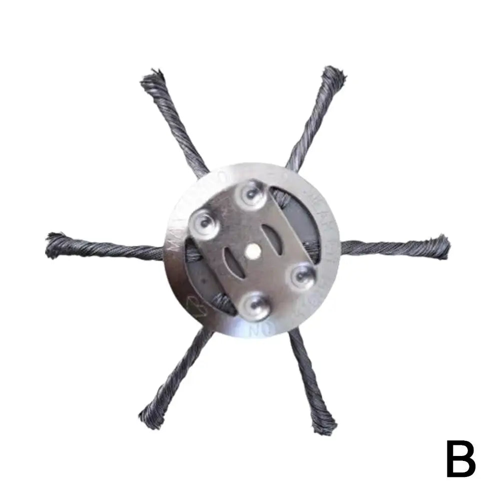 3/ 6 Blades Grass Trimmer Head Steel Brushcutter Weed For Garden Grass Trimmer Head Lawnmover Power Tool B4O2 Peaceful Pleasures Health and Wellness 6 blades