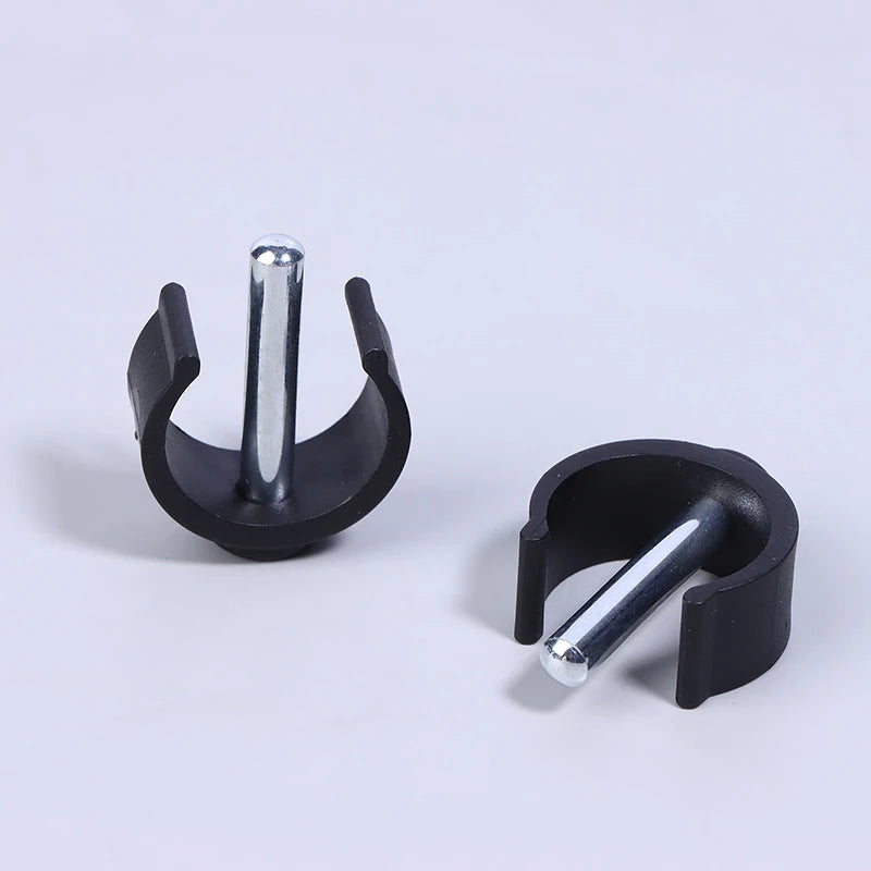 New 10/30pcs C-Shaped Fasteners, Walker Plastic Accessories, Tube Positioning Open Clips, Crutch Buckles Peaceful Pleasures Health and Wellness
