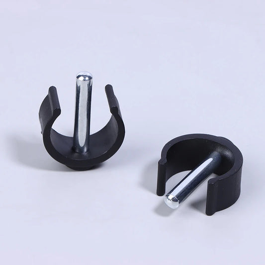 New 10/30pcs C-Shaped Fasteners, Walker Plastic Accessories, Tube Positioning Open Clips, Crutch Buckles Peaceful Pleasures Health and Wellness
