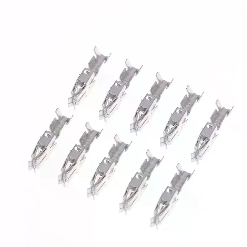 Auto Fuse Terminal Holder J6218B-E6.3B Metal Terminals | 10/20 Pack Auto Fuse Terminal Peaceful Pleasures Health and Wellness