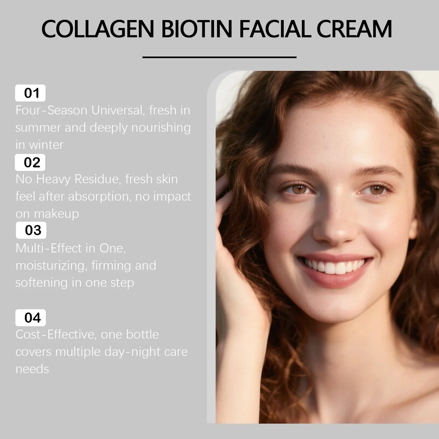 Hydrating Day & Night Face Cream – Firming & Brightening 100g
