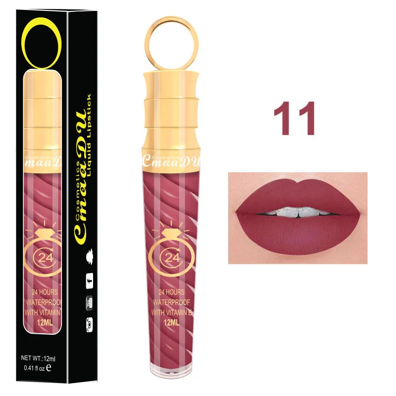 Cmaadu Matte Lip Gloss – Waterproof Long-Lasting Non-Stick